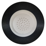 Etch for shower nozzle